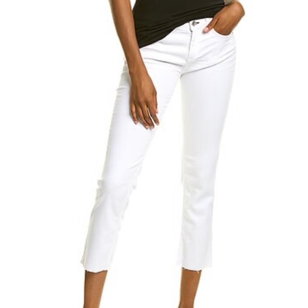 Rag & bone Dre Capri white jeans